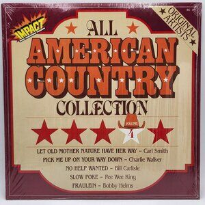 All American Country Collection Volume 4 Vinyl Record 1982 Impact Music BC-317